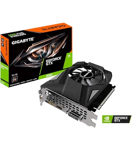 Amazon.com: GIGABYTE GeForce GTX 1650 D6 OC 4G Graphics Card